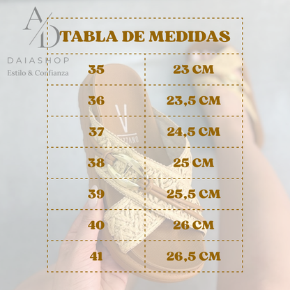 Sandalia Zenda artesanal