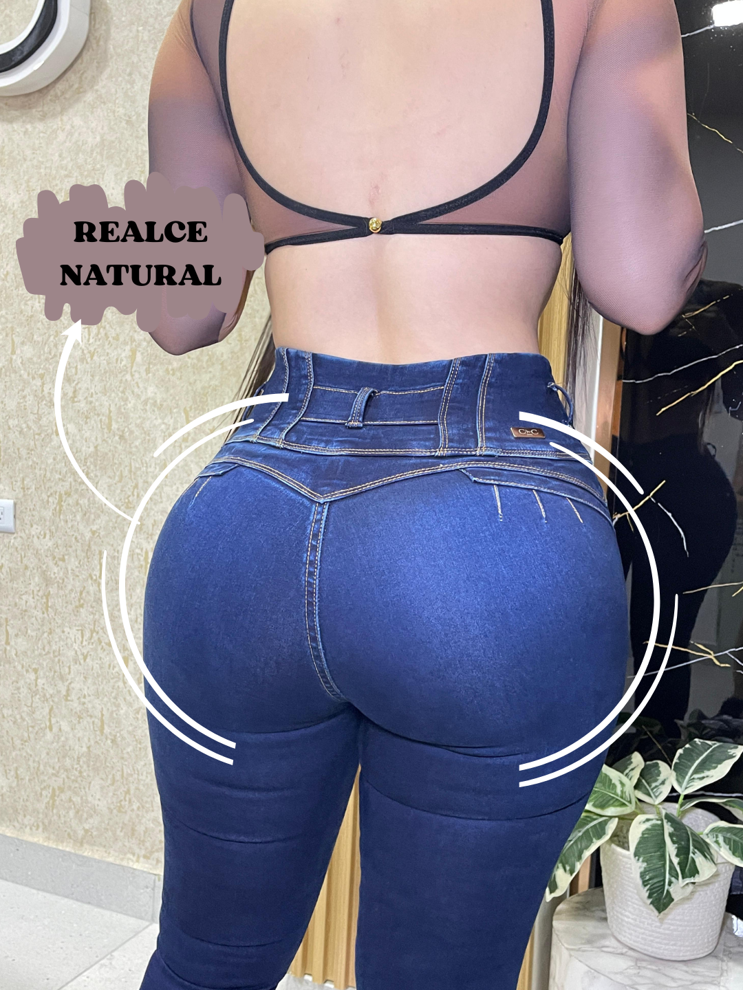 Pantalon Denim Premium