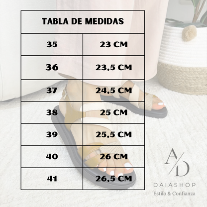 Sandalia ortopédica Dayami